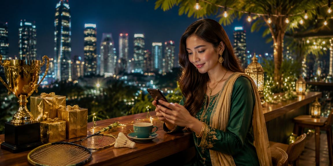 Pemain kasino mudah alih Petaling Jaya menikmati permainan semasa Hari Raya
